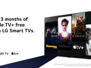 LG To Offer Customers Apple TV+ Three Month Trial 
