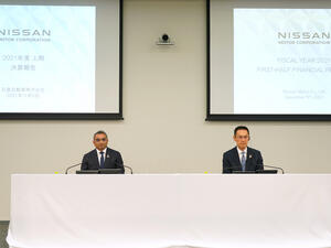 Nissan Reports First-half Results for Fiscal Year 2021