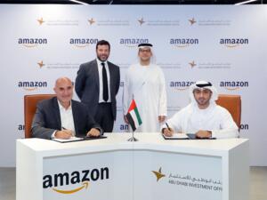 أمازون تتعاون مع مكتب أبوظبي للاستثمار لإنشاء مركز لوجستي فائق التطور