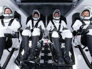 The Space X astronauts 