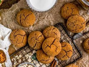 وصفات خريفية: بسكويت القرفة النباتي السهل