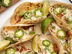 وصفات خريفية: تاكو السمك مع الفلفل الحار