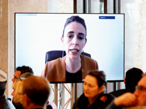 Jacinda Ardern had her baby while in office in 2018