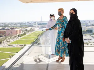 حرم فخامة الرئيس البولندي تزور مؤسسة قطر