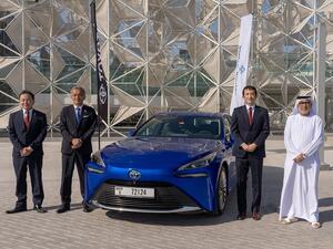 Toyota Mirai Official Car of Japan Pavilion at Expo 2020 Dubai 