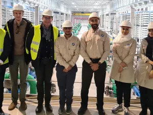 ACCIONA Presents Its Latest Innovations in the Digitalization of Water Treatment Plants to a Visiting Delegation From SWCC