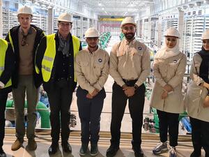 ACCIONA Presents Its Latest Innovations in the Digitalization of Water Treatment Plants to a Visiting Delegation From SWCC