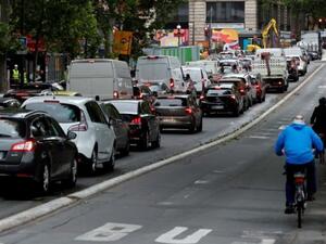 A side view in Paris 