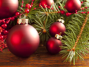 Christmas baubles