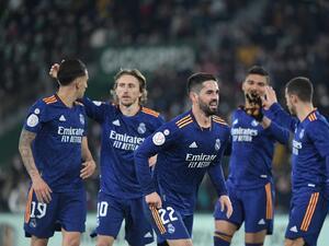 ريال مدريد يواجه إلتشي للمرة الثانية بعد لقائهما المثير في كأس الملك الخميس الماضي