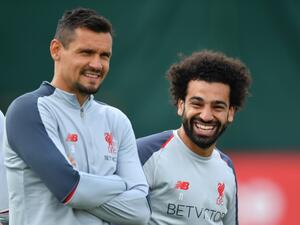 صورة أرشيفية لمحمد صلاح (يمين) وديان لوفرين