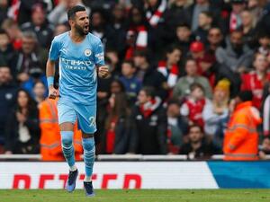 محرز يقود مانشستر سيتي للتغلب على آرسنال (المصدر: مانشستر إيفنينغ نيوز)