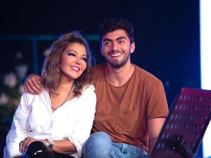سميرة سعيد و ابنها