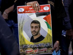 Nasser Abu Hamid is a cancer patient jailed in Israel