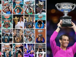 Rafael Nadal roared back from two sets down to win a titanic five-set duel with Daniil Medvedev and make history with "a special" 21st Grand Slam men's title in the Australian Open final on Sunday.