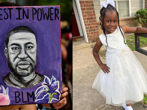 George Floyd's great-niece is shot by gunman