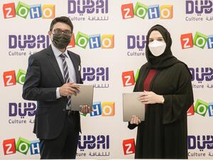 "دبي للثقافة" و"زوهو" توقعان اتفاقية تعاون لدعم التحول الرقمي لرواد الأعمال الإبداعية في دبي