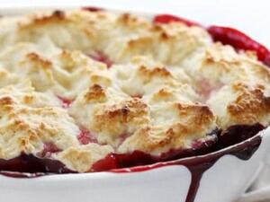 فطيرة التوت والحامض السريعة 