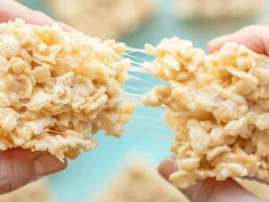 مكعبات حلوى كريسبي رايس