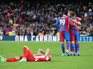 برشلونة يتفوق على أتلتيكو مدريد