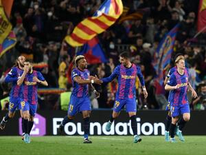 برشلونة يطمح لاستعادة المركز الرابع من غريمه أتلتيكو مدريد