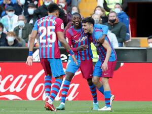 برشلونة يسحق فالنسيا