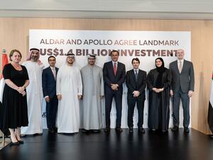 Apollo To Invest In Aldar Through Landmark Us$1.4 Billion Transaction