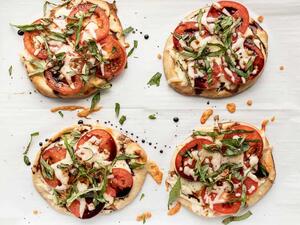 بيتزا كابري بالموتزاريلا