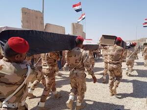 العثور على رفات 629 عسكريا عراقيا