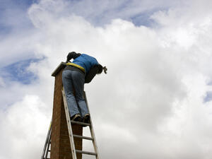 San Diego woman rescued after head stuck inside chimney