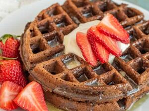 وصفة الوافل بالشيكولاته