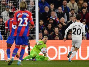 بالاس يجبر سيتي على التعادل (المصدر: حساب الدوري الإنجليزي الرسمي على تويتر)