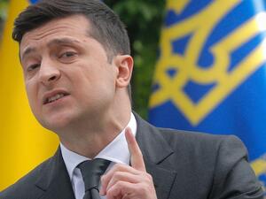 الرئيس الأوكراني فولوديمير زيلينسكي