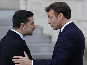 ماكرون وزيلينسكي