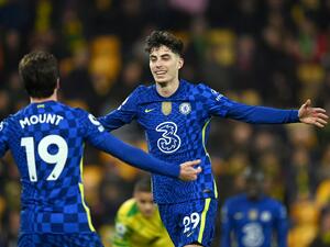 هافيرتس يواصل التألق ويسجل هدفه الخامس في آخر 6 مباريات مع تشيلسي (المصدر: حساب تشيلسي على تويتر)