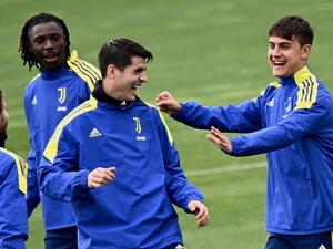 جانب من تدريبات يوفنتوس الاستعدادية لمواجهة فياريال