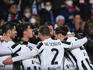 يوفنتوس يتفوق على فيورنتينا بصعوبة رغم الغيابات الكثيرة في صفوفه