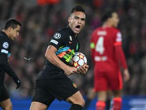 هدف لاوتارو لم يكن كافياً لمنح إنتر التأهل على حساب ليفربول الذي استفاد من فوزه ذهاباً بهدفين نظيفين