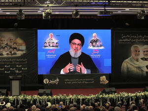 head of the Lebanese Shiite movement Hezbollah Hassan Nasrallah