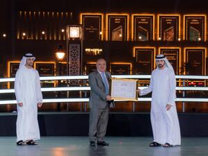 Azizi Developments, a leading private developer in the UAE, has received a prestigious Appreciation Award from His Highness Sheikh Hamdan bin Mohammed bin Rashid Al Maktoum