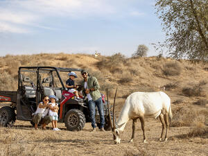 Embrace Ecotourism & Escape for an Outdoor Adventure at the Ritz-carlton Ras Al Khaimah, Al Wadi Desert 