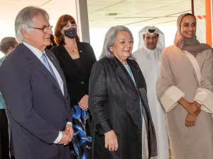 الحاكم العام لكندا تزور مؤسسة قطر