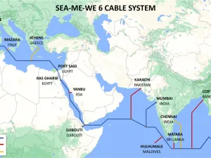 «موبايلي» تنضم إلى تحالف  (SEA-ME-WE-6)لبناء نظام كابلات بحري دولي جديد 
