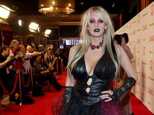 Adult film actress/director Stormy Daniels attends the 2020 Adult Video News Awards at The Joint inside the Hard Rock Hotel & Casino on January 25, 2020 in Las Vegas, Nevada. Ethan Miller/Getty Images/AFP / Getty Images via AFP Stormy Daniels