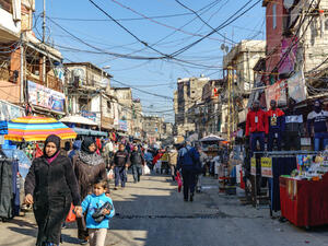 Palestine refugee camp