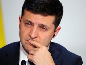 الرئيس الأوكراني، فولوديمير زيلينسكي