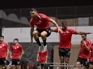 جانب من تدريبات فريق الشباب (المصدر: كووورة)