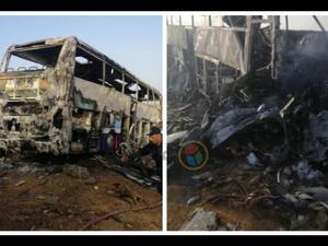  10 قتلى بينهم 4 فرنسيين وبلجيكي في حادث سير بأسوان