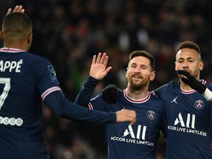 ثلاثي باريس سان جيرمان يقود الفريق لانتصار جديد