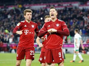 ليفاندوفسكي يقود هجوم بايرن ميونيخ اليوم كما جرت العادة